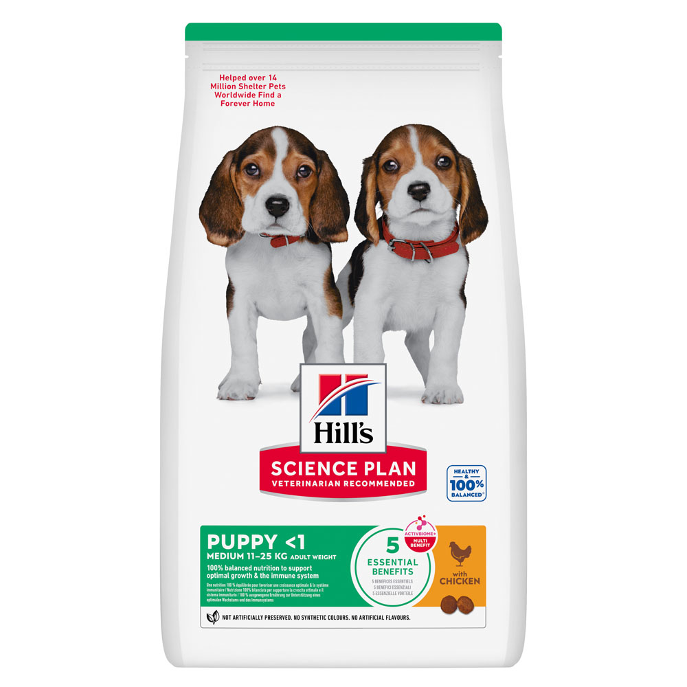 Sp Canine Puppy Med Chk 6 kg