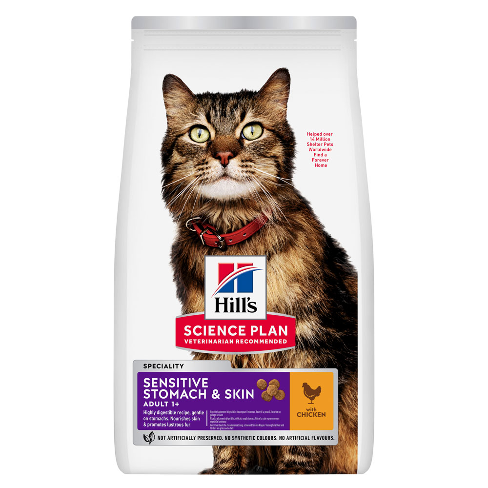 Sp Feline Adult Skin & Stomach Chk 3 kg