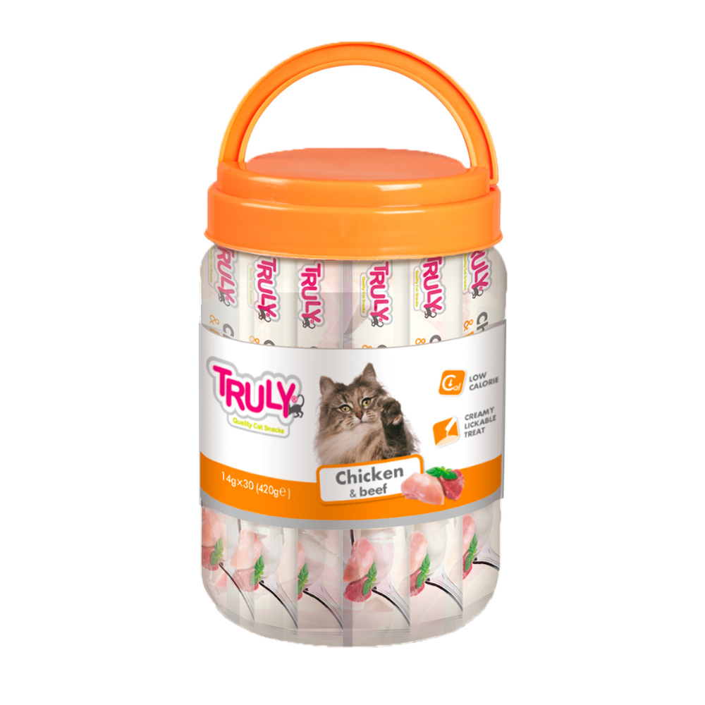 Wanpy Truly cat creamy lickable pui&vita 30*14gr