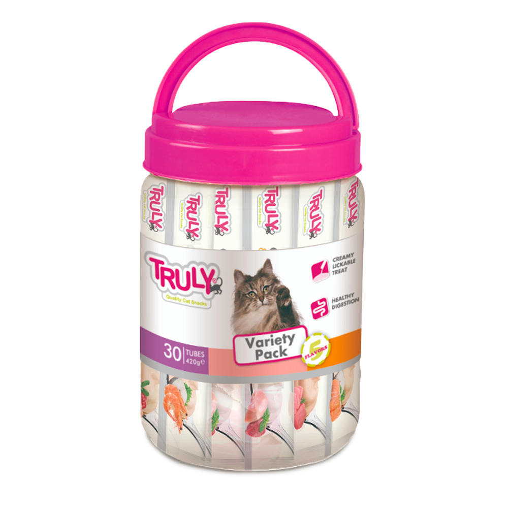 Wanpy Truly cat creamy lickable mix 30*14gr