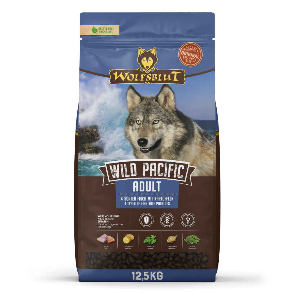 Wolfsblut Wild Pacific Adult - fish 12.5 kg