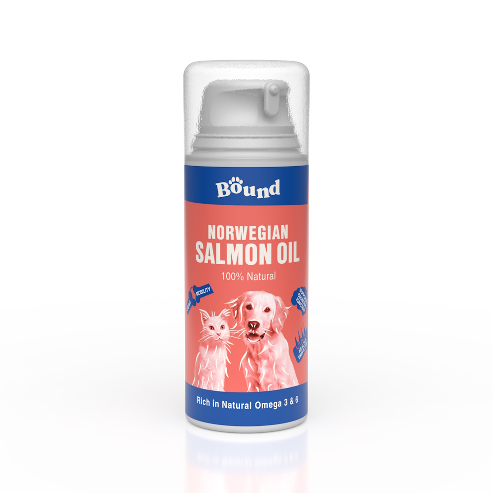 Ulei de somon norvegian pentru câini Bound Pets, 100 ml