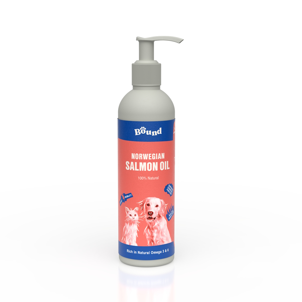Ulei de somon norvegian pentru câini Bound Pets, 250 ml