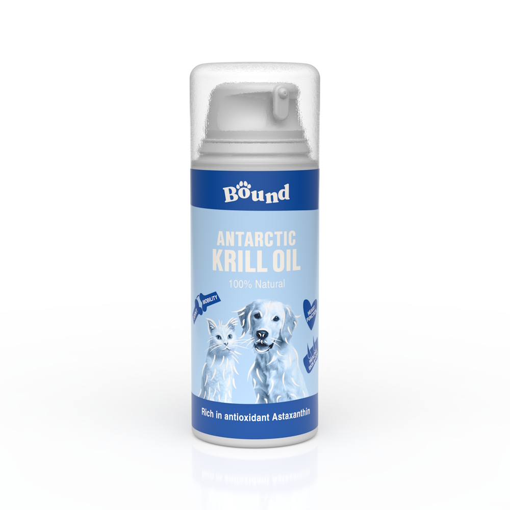 Ulei de krill antarctic pentru câini Bound Pets, 100 ml