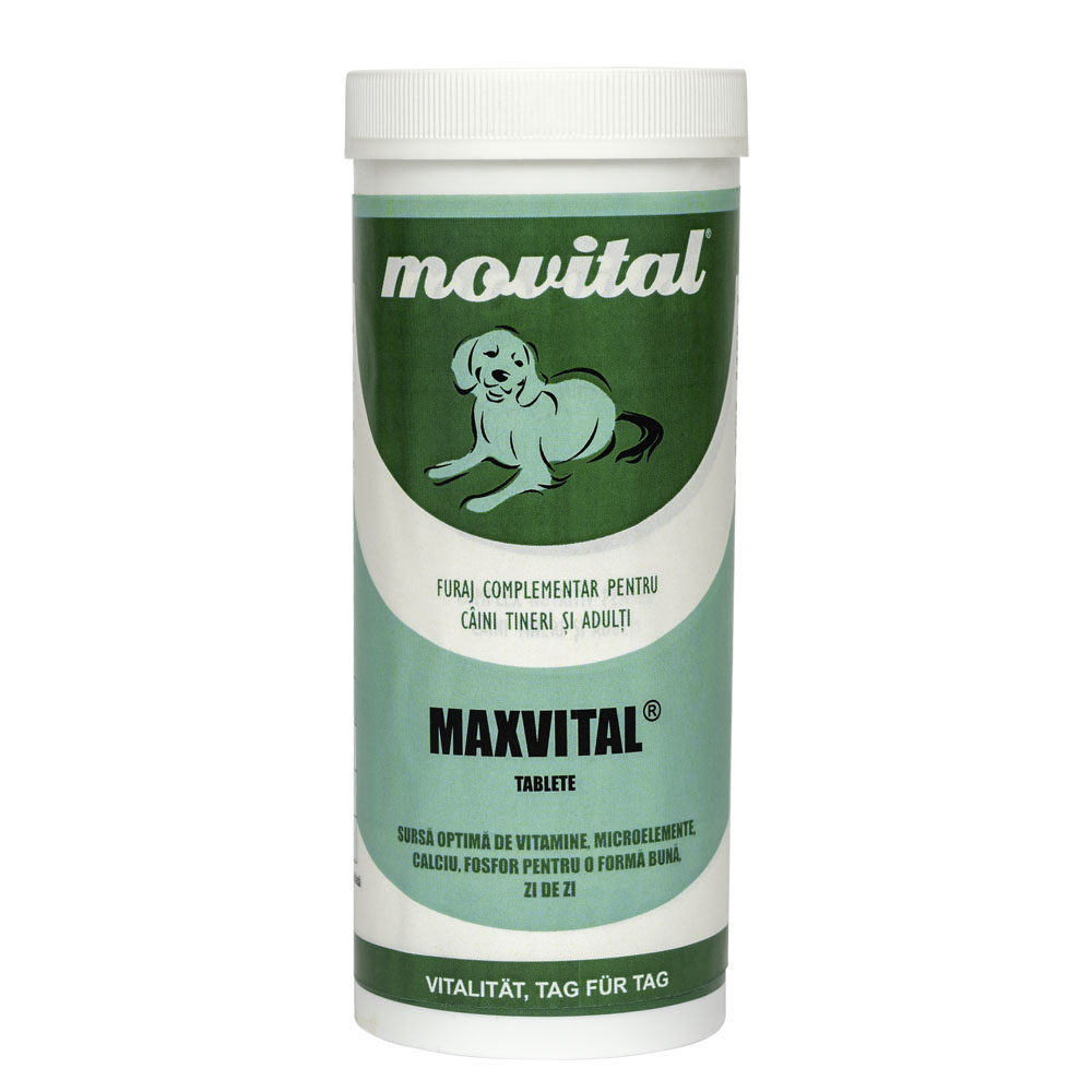 Maxvital tablete cu vitamine pentru câini, 150 tablete