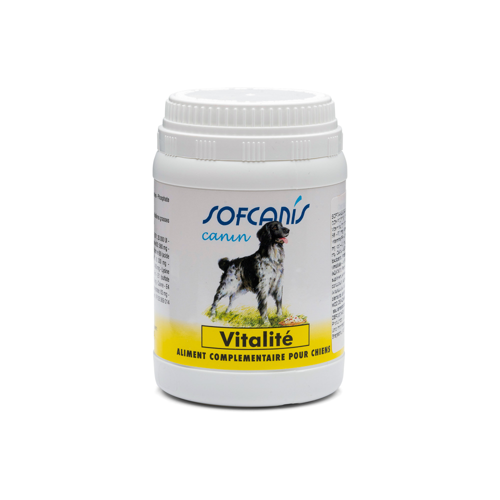 Sofcanis Vitalité, supliment pentru perioade solicitante, câini, 100 comprimate