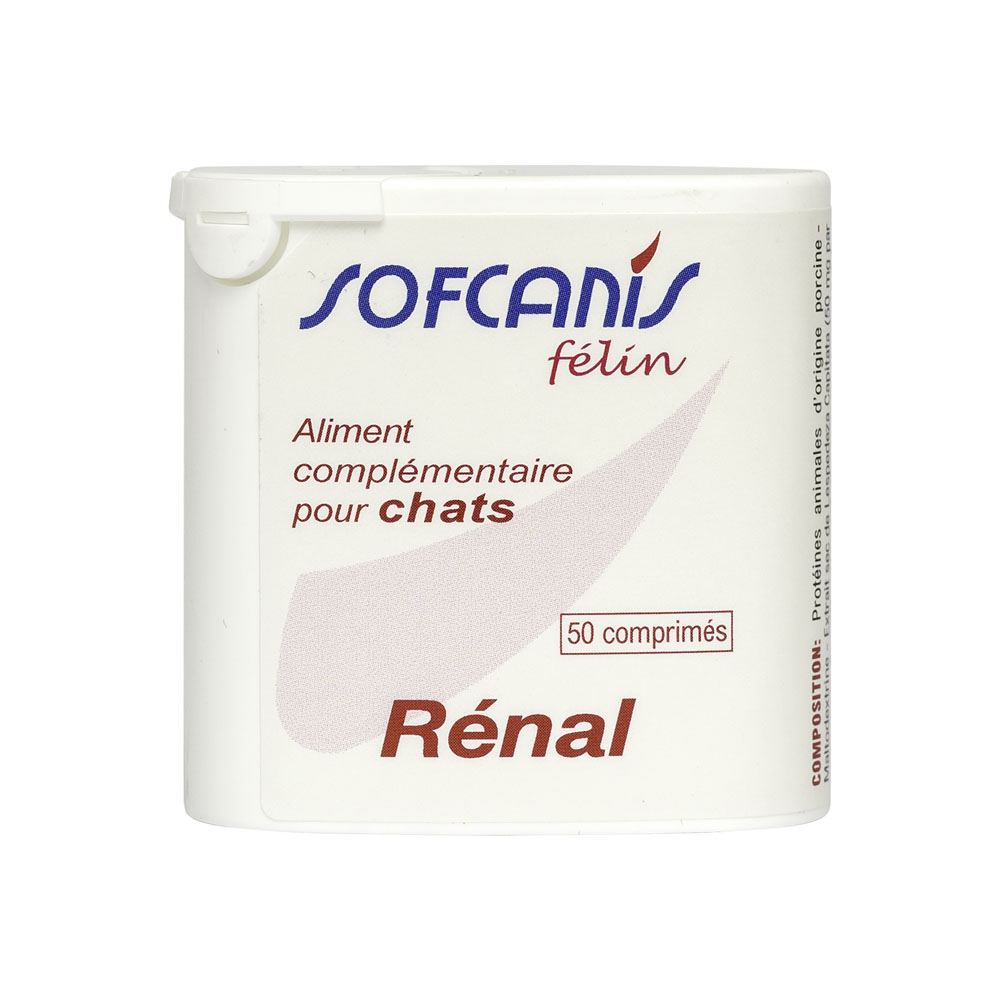 Sofcanis Felin Renal pentru rinichi, pisici, 50 comprimate